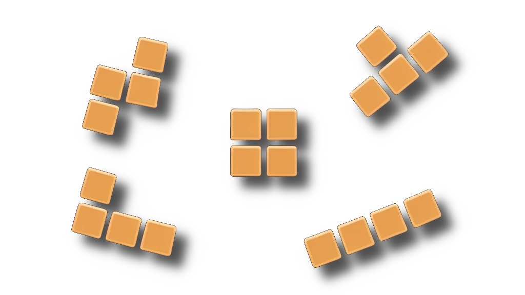 Image from tetris game bricks